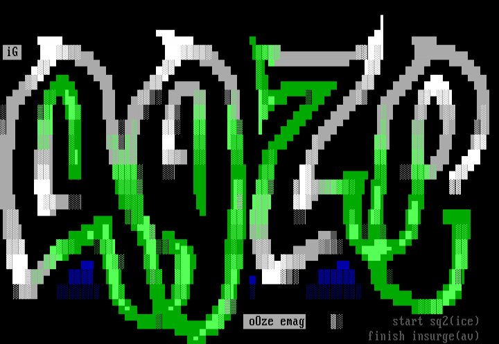 oOze mag (compo ansi) by Insurge