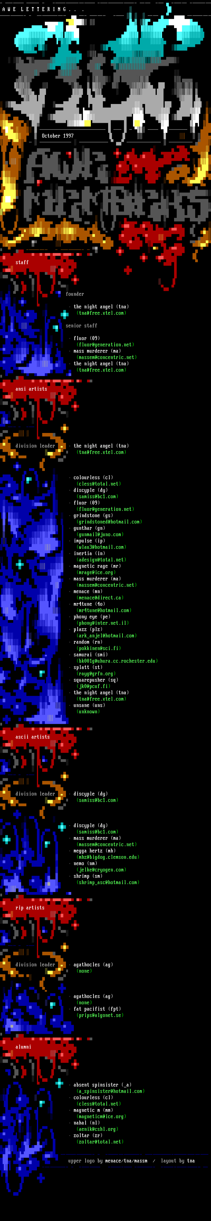 9711 Member Listing by Multiple Artists