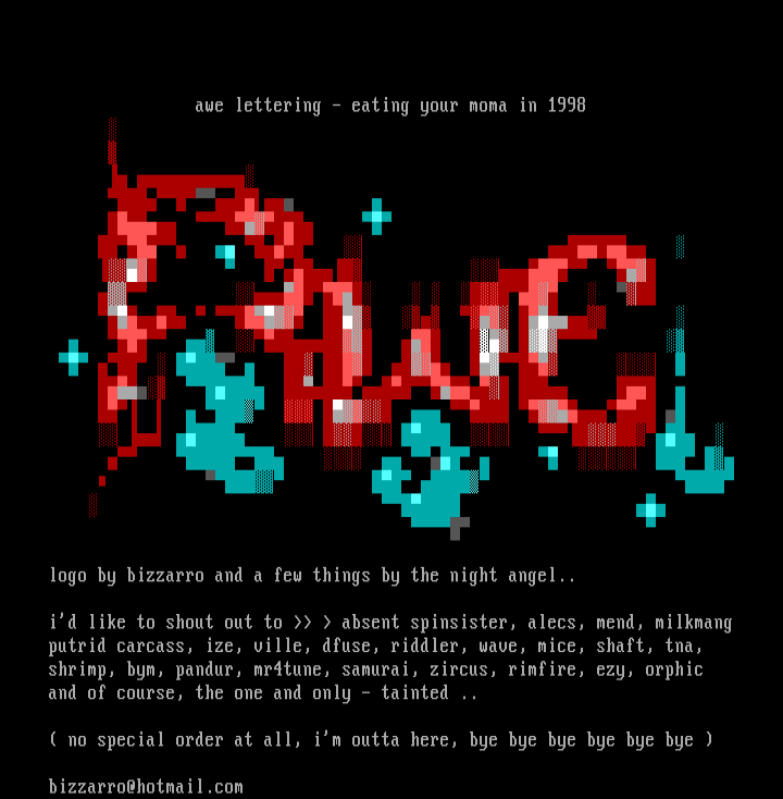 AWE Promotional by Bizzarro