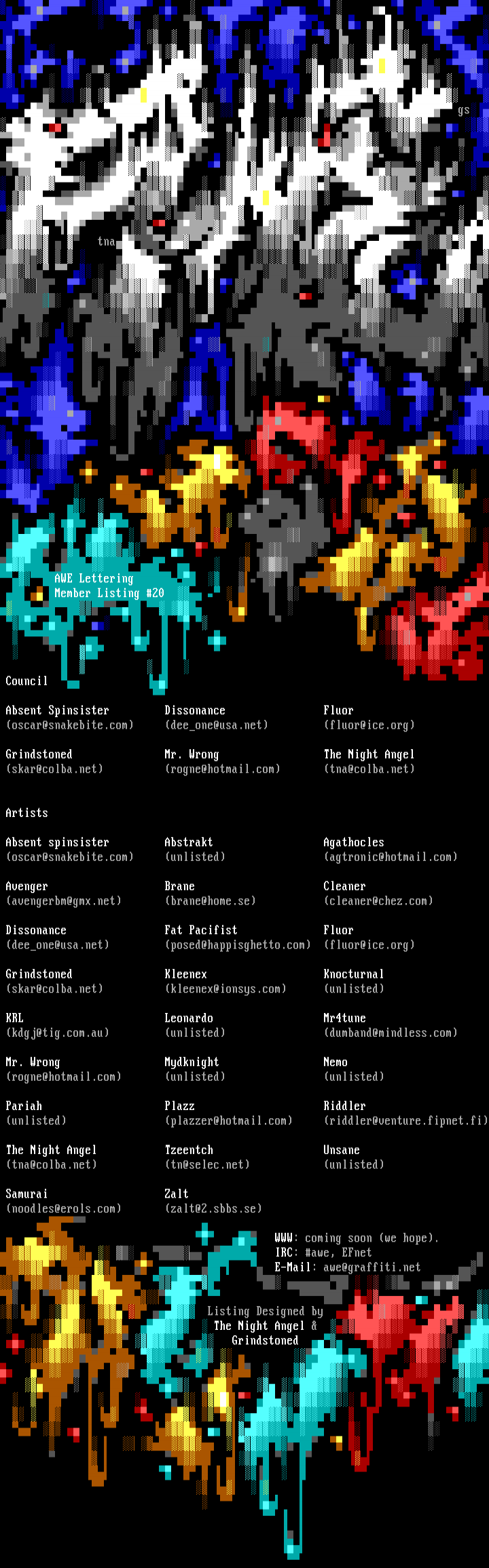 Member Listing #20 by Multiple Artists