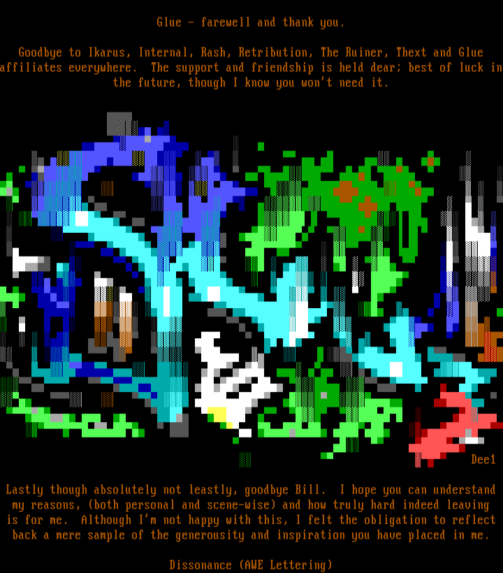 Glue Promotional by Dissonance