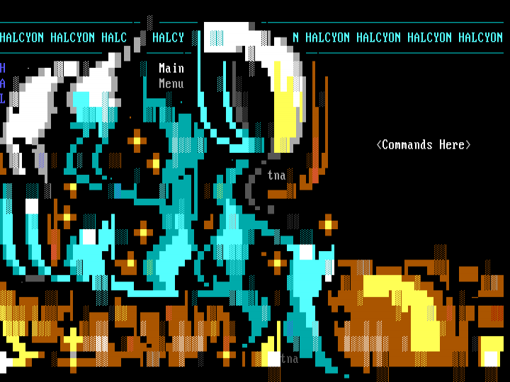 Halcyon Menu by The Night Angel