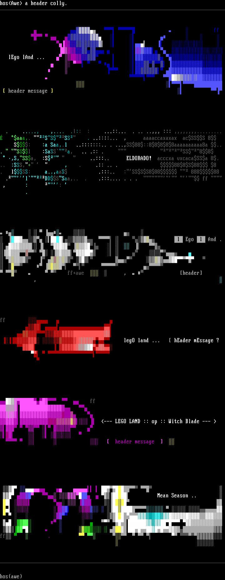 Header Colly by Hos