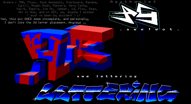 AWE Promotional by Agathocles
