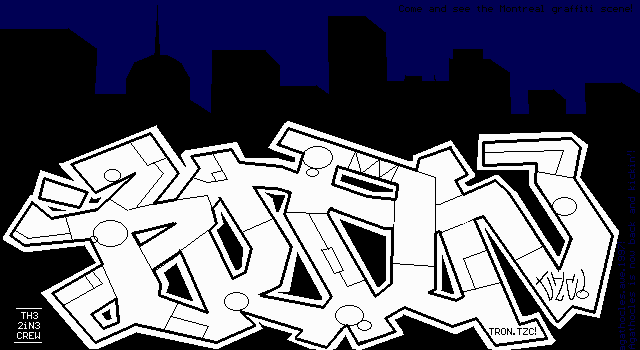 Tron Sticker by Agathocles