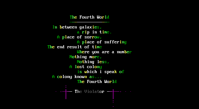 The Fourth World IlLiTeRaTurE by The Violator