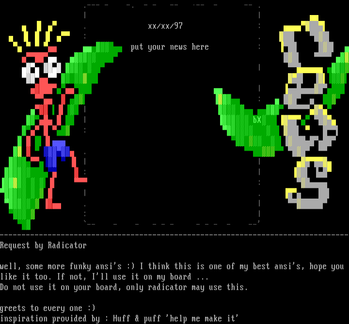 news-screen by baxter