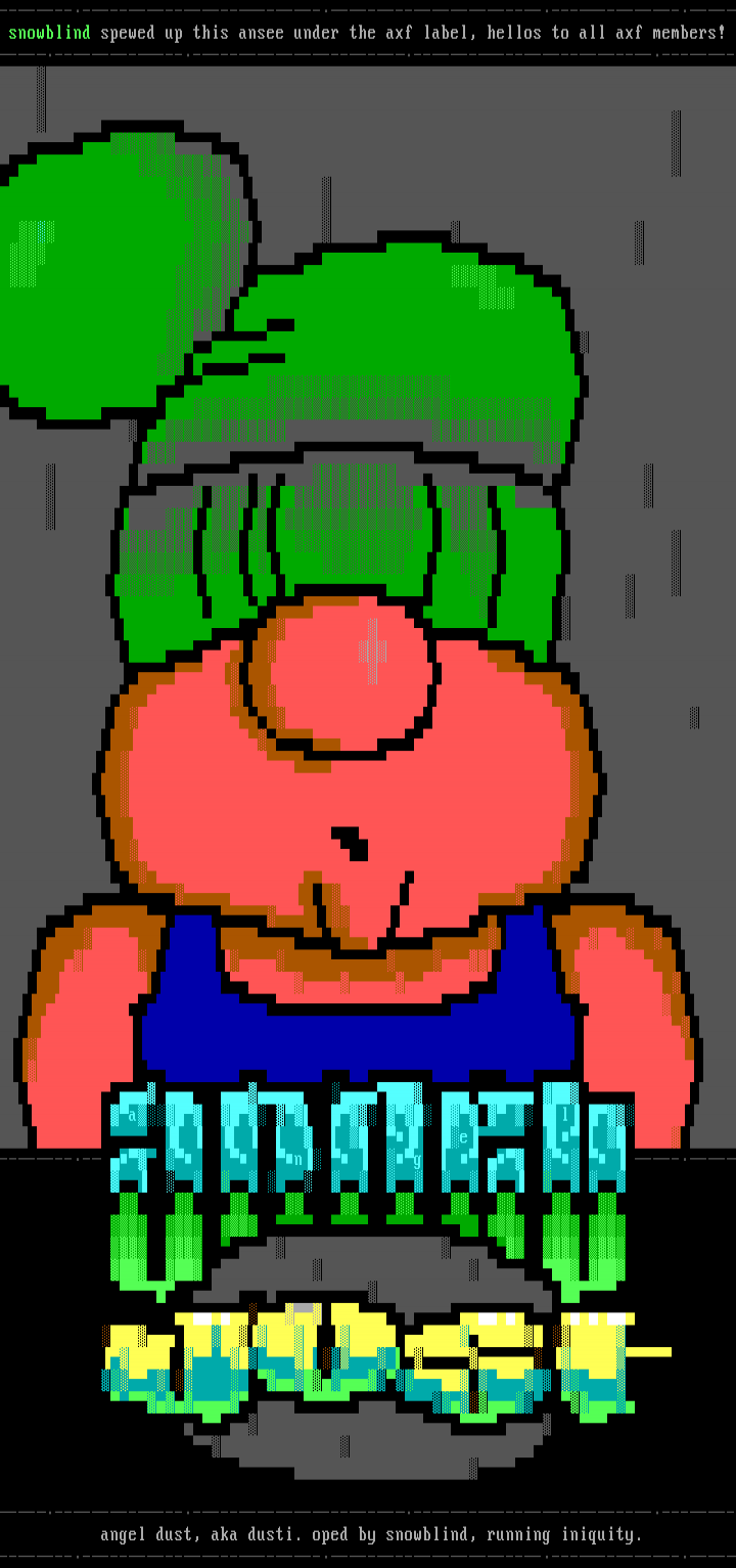 dusti one. by snowblind
