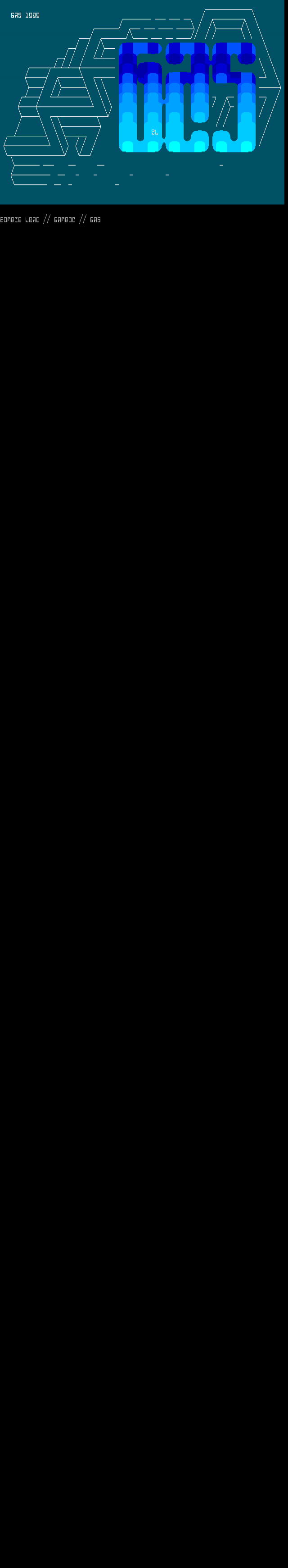 gas logo by zombie lead