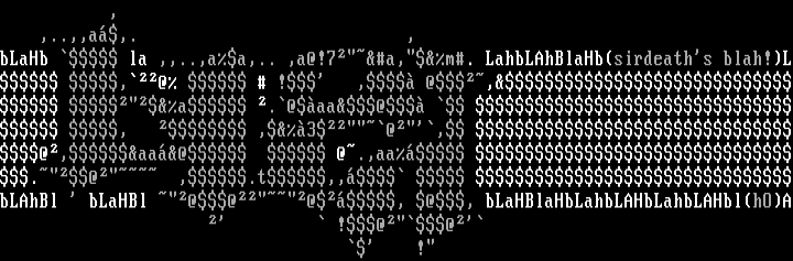 blah! by hOlocaust