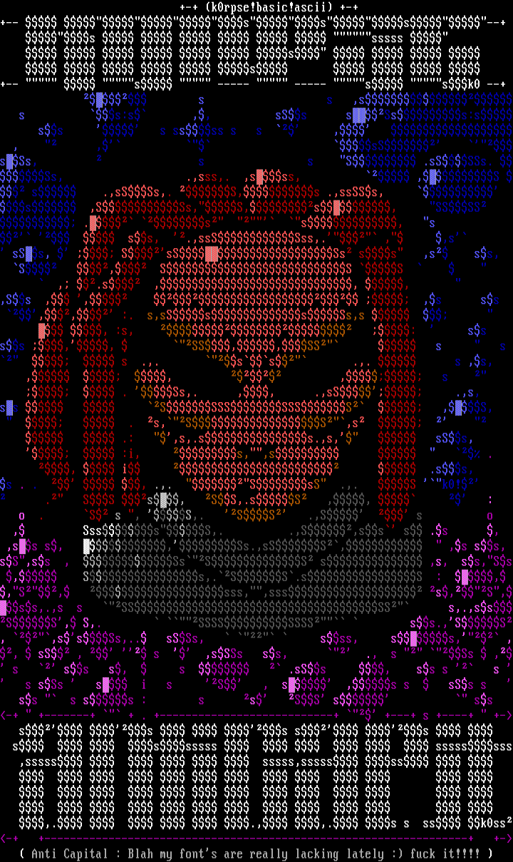 anti capital by k0rpse