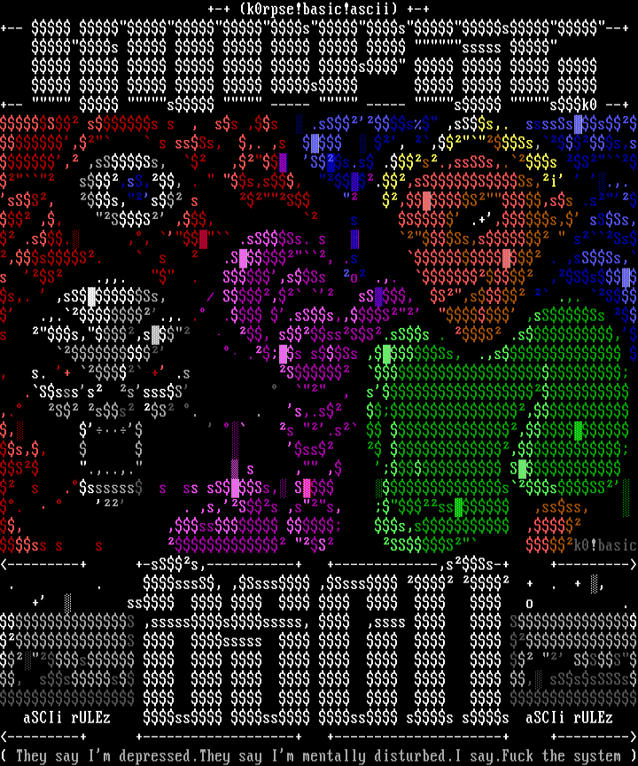 aSCII by k0rpse
