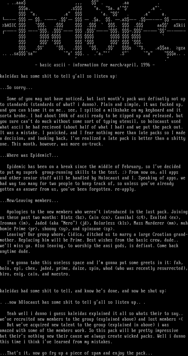 basic information file - 04 by bASIC.aSCII