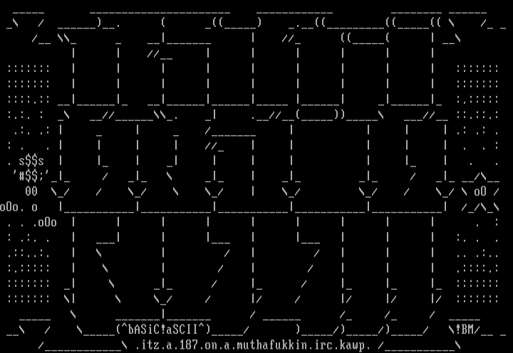 basic!ascii promo by blindman