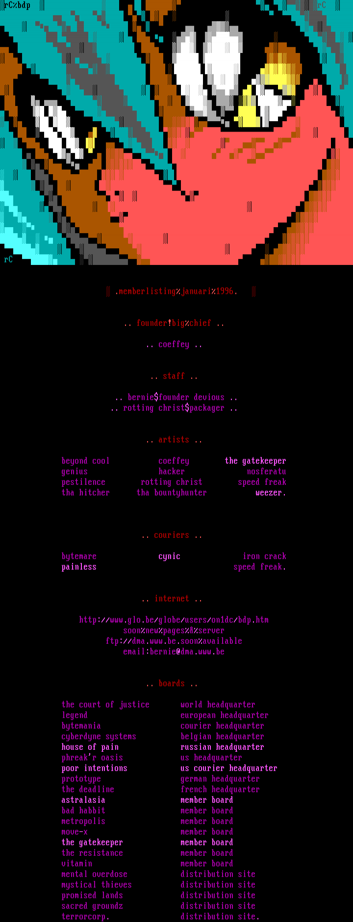 .bdp!memberlist. by .staff.