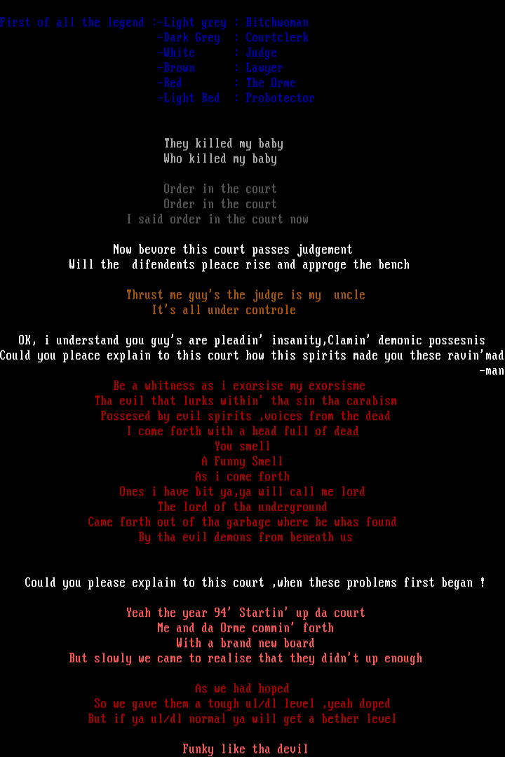 Tha Court Of Justice by Coeffey