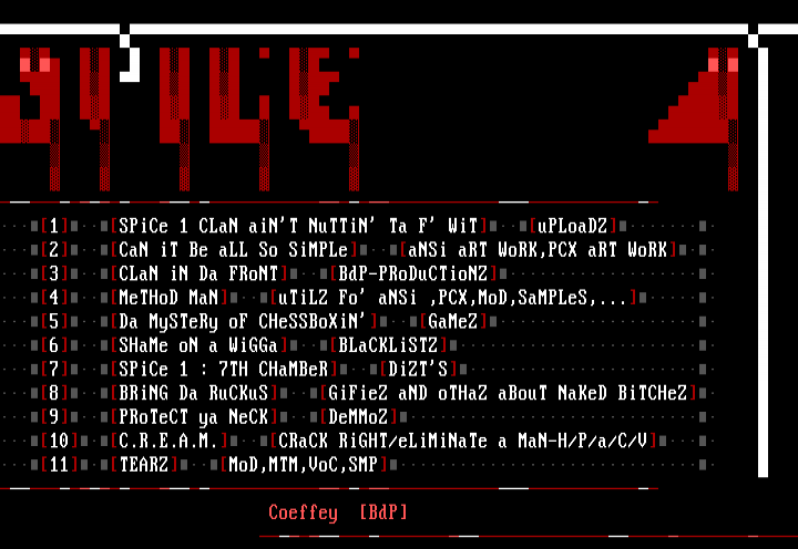 SPiCe 1 ConFscreen by Coeffey