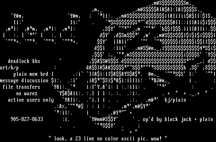Welcome Screen (deadlock) by Black Jack
