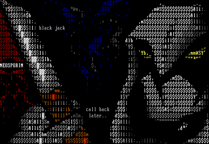 Logoff screen (Neosporin) by Black Jack