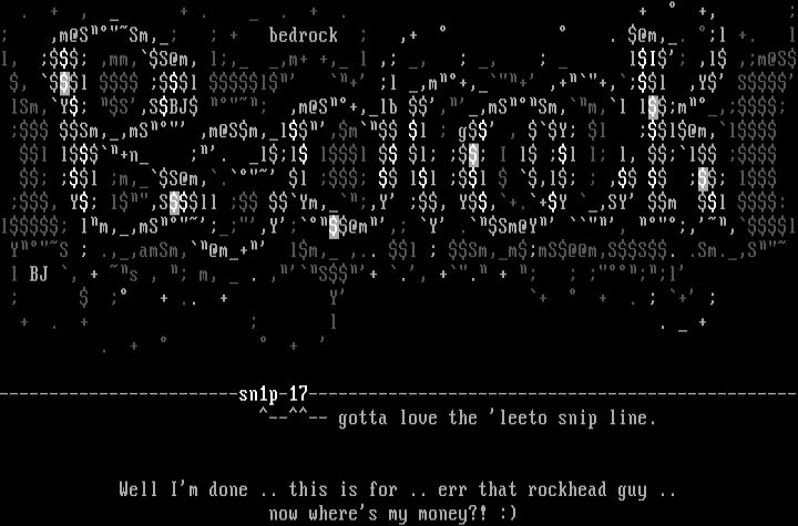 Logo / Header (Bedrock) by Black Jack
