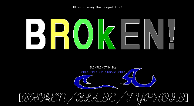 BROkEN pROMo #4 by Cable
