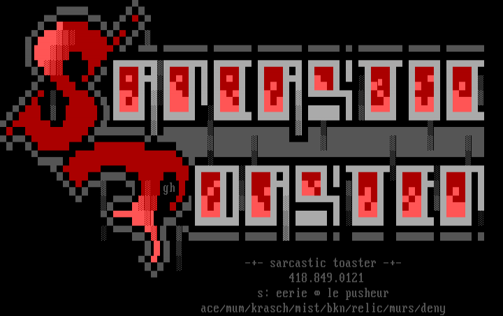 Sarcastic Toaster - 2 by Grey Hawk