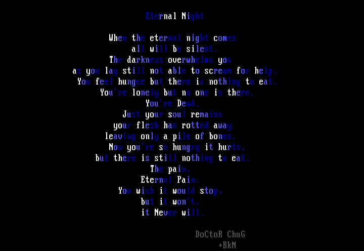 Eternal Night by Doctor Chug