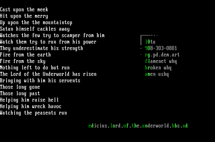 Lord of the Underworld by Edicius