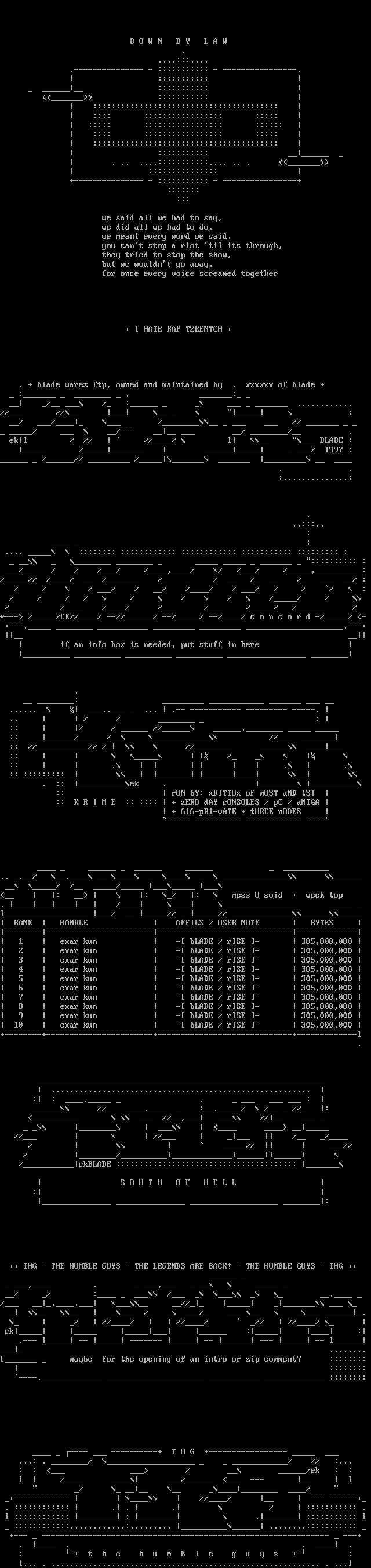 OHMYGOD! ASCII! by exar-kun