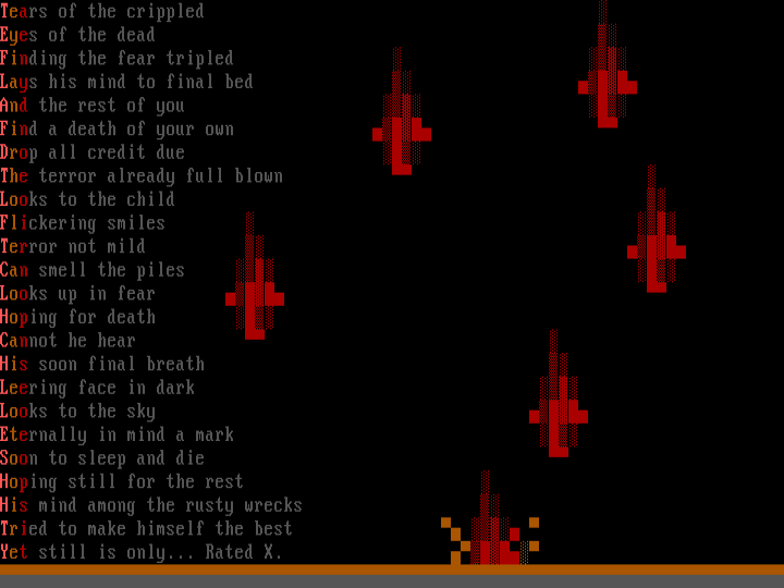 Rated-X Literature by Crisis