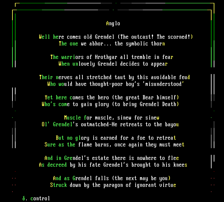 'Anglo' by D. Control