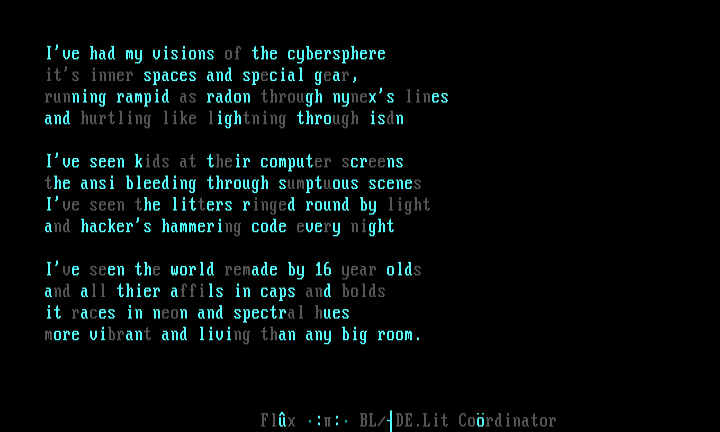 'I've' by Flux