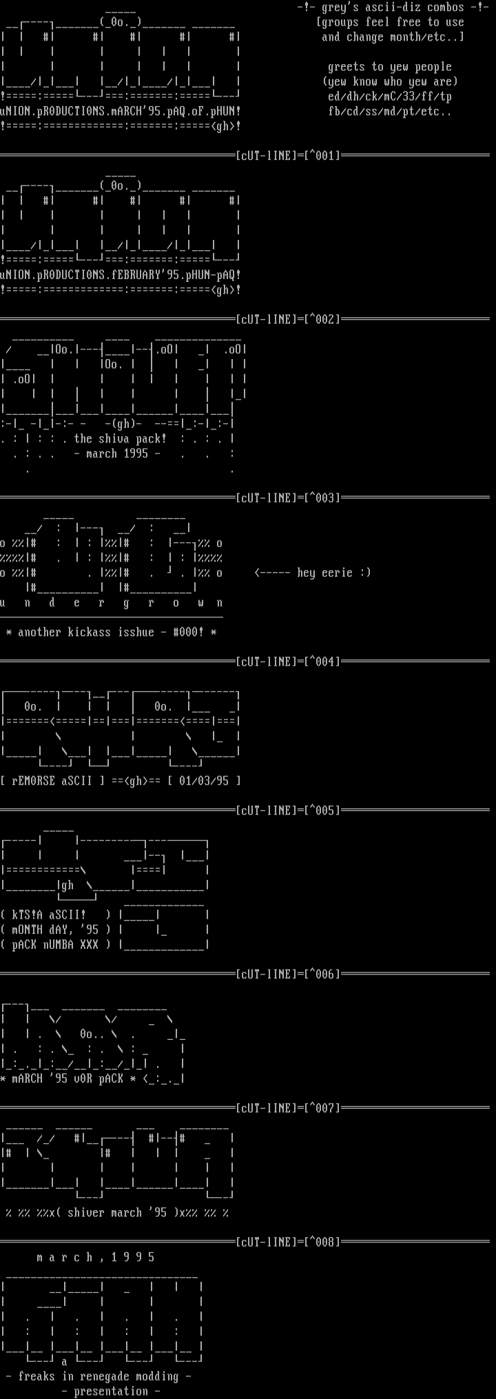 file_id's for various groups by grey hawk
