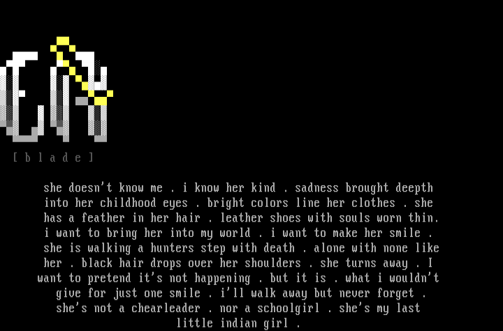 'my last little indian girl' by errant_angel