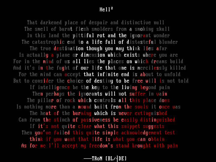 'hell two' by tron powerhouse
