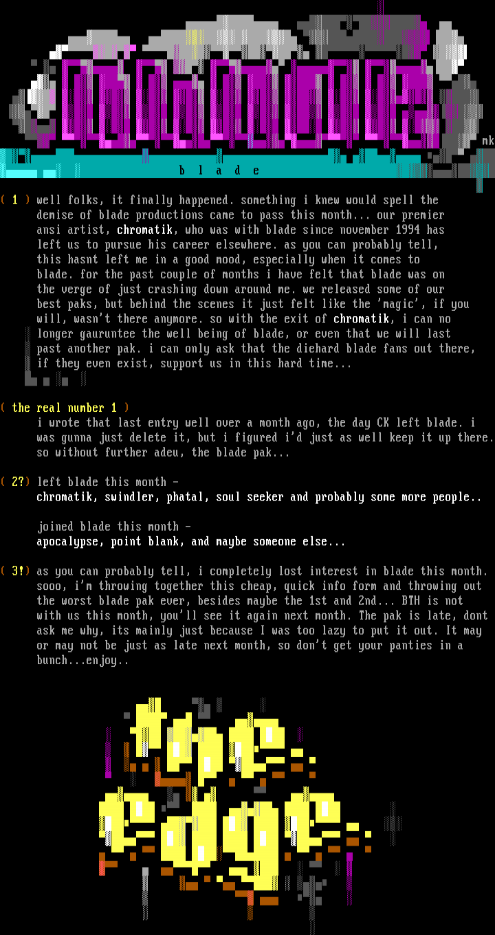 the info! - april 1995 by staff