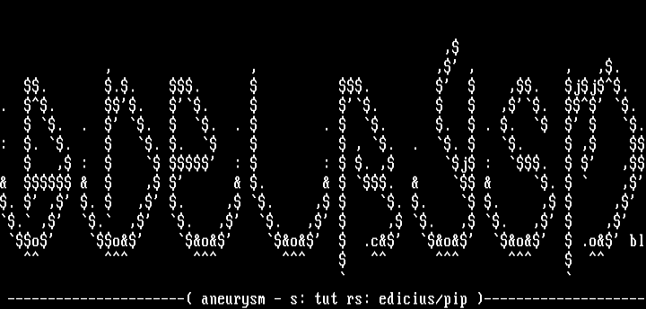 aneurysm by belial