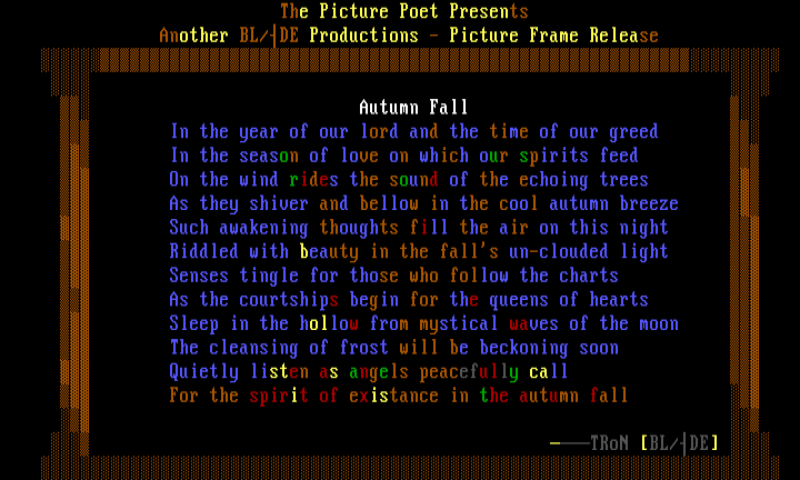 'autumn fall' by tron powerhouse