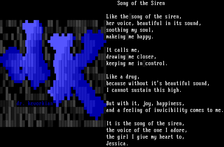 'song of the siren' by dr. kevorkian