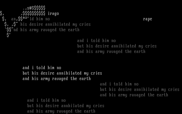 'rape' by virago