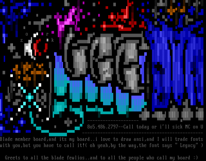 the legacy fontage by zork