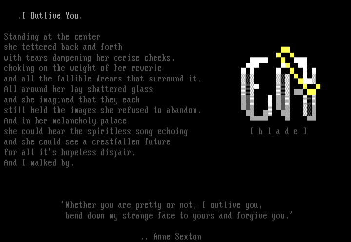 '.i outlive you.' by errant angel