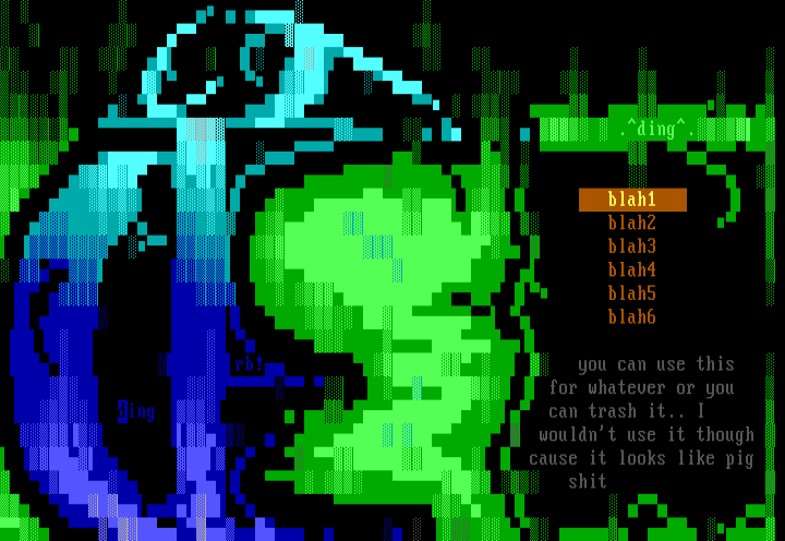 dING ansi?!?! by rebal