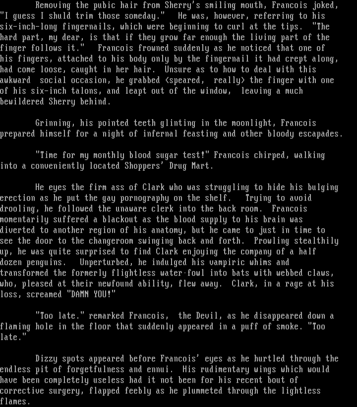 'Damn near killed him!' by Sl, Ct, Hf, Zr
