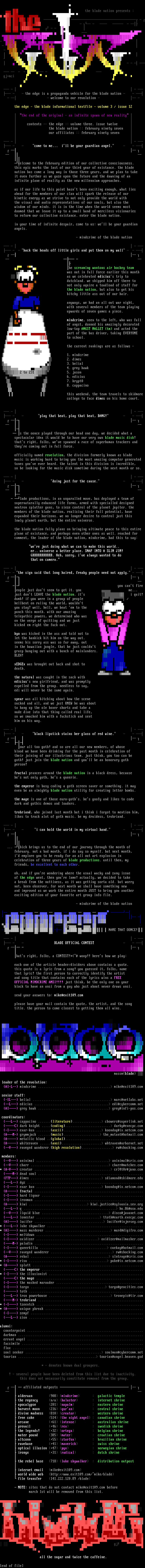 the edge - volume 3, issue 12 by case and molly