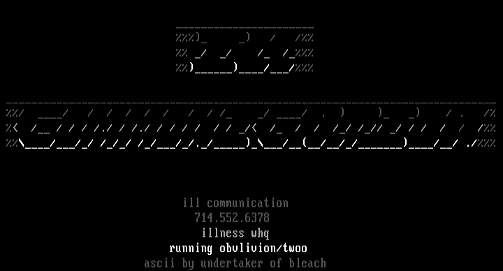 illcommunication by Undertaker