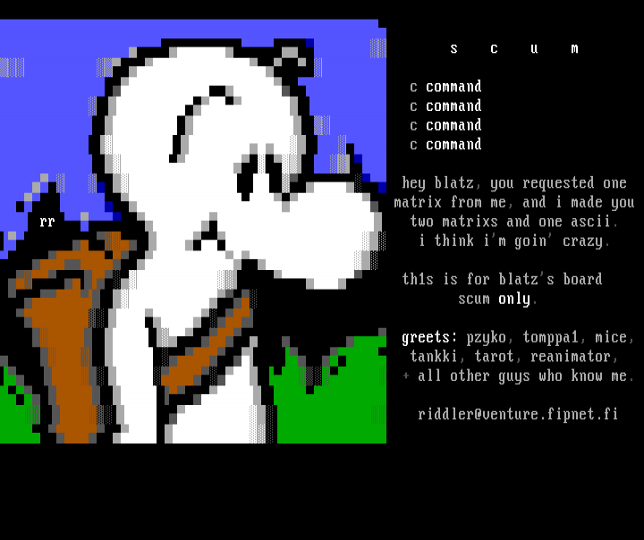 scum by riddler