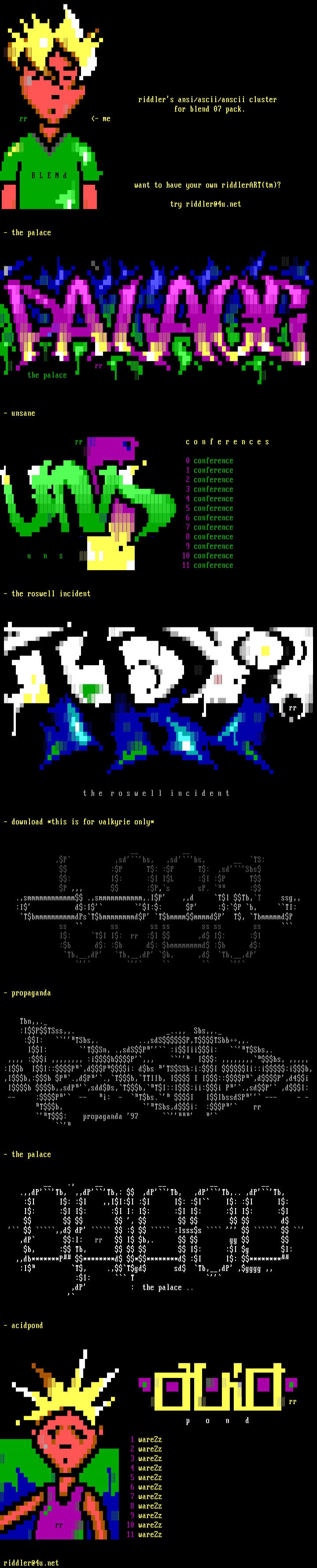 riddler's cluster by riddler