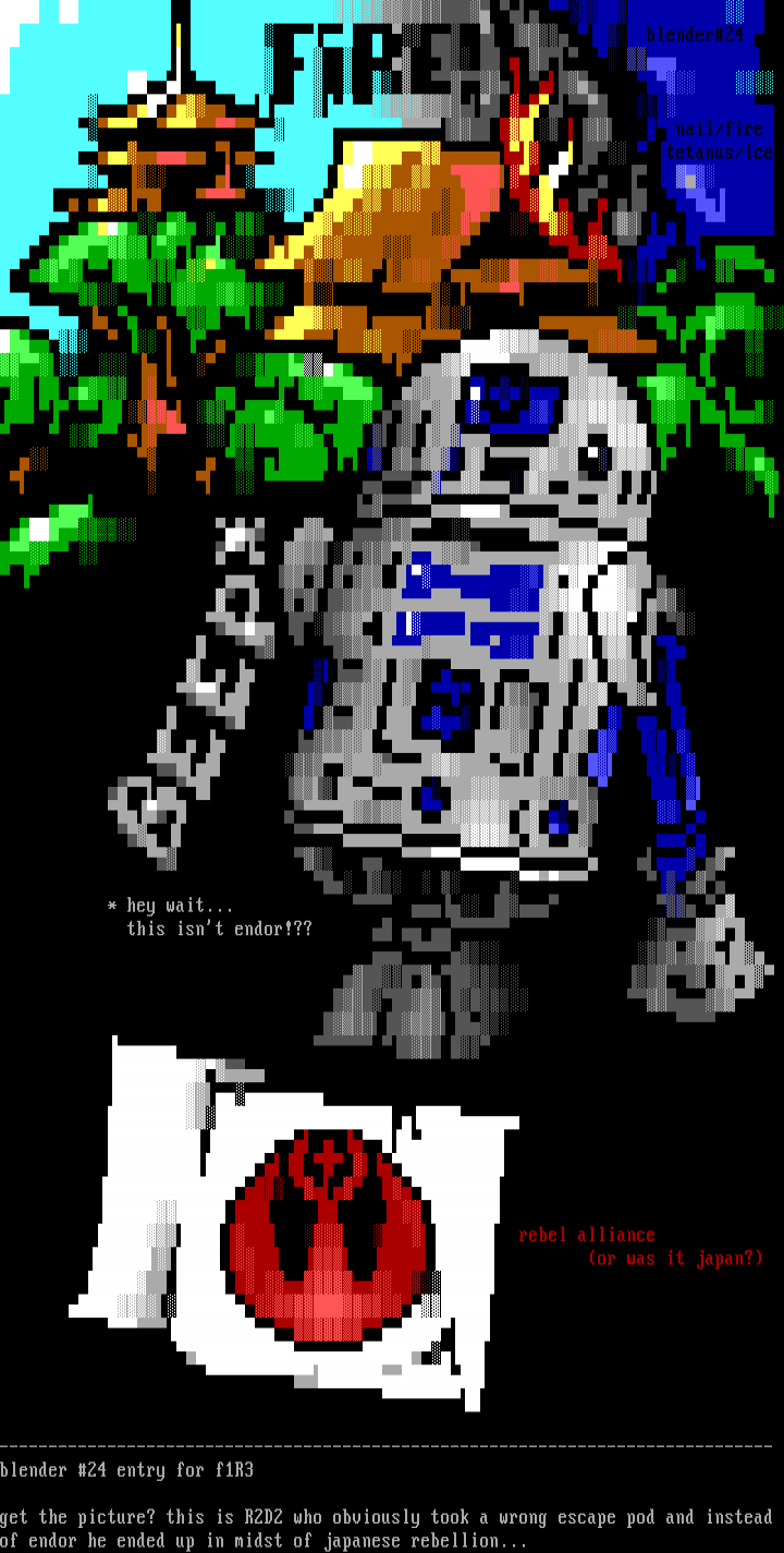 hey w8, this isn't endor!?? by nail / tetanus