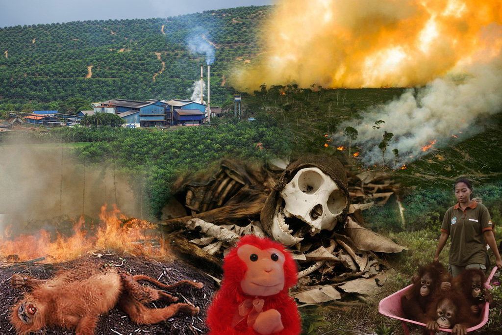 Monkey / Baking / Factory by God Among Lice